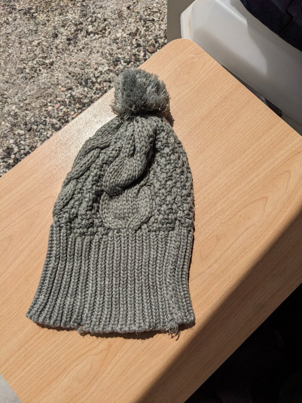 **Moving Sale**  Crochet Pom Pom Hat OS *Fundraiser Item*